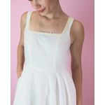 Vestido Branco Margarida