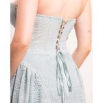 Vestido Corset Serenata de Renda Menta