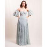 Vestido Corset Serenata de Renda Menta