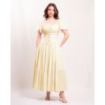 Vestido Corset Cottage Dream Amarelo