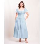 Vestido Corset Cottage Dream Azul