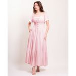 Vestido Corset Cottage Dream Rosa
