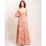 Vestido Drapeado Jane Peach