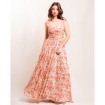 Vestido Drapeado Jane Peach