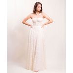 Vestido Corset Serenata de Renda Pérola