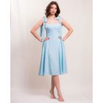 Vestido Corset Beatrice Celeste