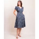 Vestido Margaridas Denin