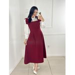 Vestido Aurora Marsala 