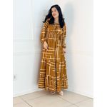 Vestido Longo Multi Color 