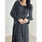 Vestido Camponesa Preto 