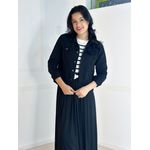 Jaqueta Jeans Preta 