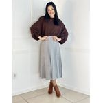 Blusa Morcego Marron 