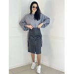 Blusa Morcego Cinza 