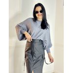 Blusa Morcego Cinza 