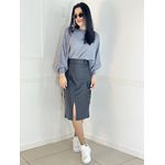 Blusa Morcego Cinza 