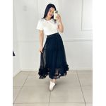 Saia Tule preta 