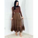 Saia Tule Marron 