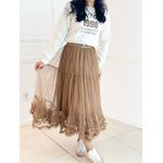 Saia Tule Nude 