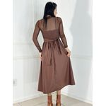 Vestido de Courino 