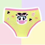 CALCINHA INFANTIL - VAQUINHA (LIMA CLARO)