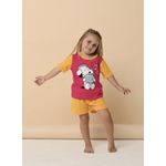 PIJAMA INFANTIL FEMININO - SNOOPY ROSA PINK