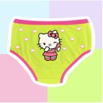 CALCINHA INFANTIL - HELLO KITTY VERDE LIMA