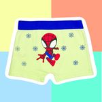 CUECA INFANTIL - HOMEM ARANHA LIMA CLARO