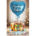 Bandeja, com Café da Manhã, Balão