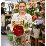 Buquê de Flores com Chocolates
