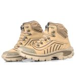 Bota Adventure Militar 2026-Couro Legítimo - Areia 