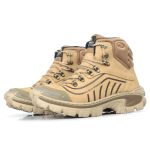 Bota Adventure Militar 2026-Couro Legítimo - Areia 