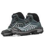 Bota Adventure Militar 2026 - Couro Legítimo - Cinza Escuro