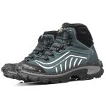 Bota Adventure Militar 2026 - Couro Legítimo - Cinza Escuro