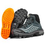 Bota Adventure Militar 2026 - Couro Legítimo - Cinza Escuro