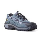 Tenis Adventure Intruder 4800 -Couro Legitimo-Cinza escuro 