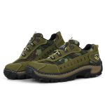 Tênis Adventure Intruder 4800- Couro Legitimo- Oliva 