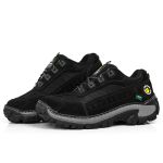 Tênis Adventure Intruder 4800- Couro Legitimo-Preto