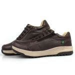 Tênis Casual Urban 850 | Couro legítimo - Café