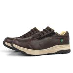 Tênis Casual Urban 850 | Couro legítimo - Café
