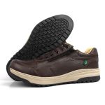 Tênis Casual Urban 850 | Couro legítimo - Café
