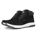 Bota Casual Urban 880 | Couro legítimo - Preto