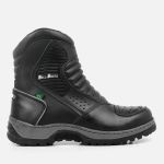 Bota Motociclista Iron 3000 | Couro legítimo - Preto