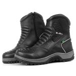 Bota Motociclista Iron 3000 | Couro legítimo - Preto