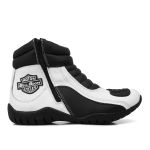 Bota Motociclista ESPID 3500 Couro Legítimo - Branca 