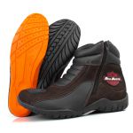 Bota Motociclista ESPID 3500 Couro Legítimo - Café 