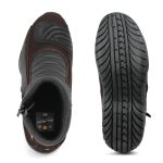 Bota Motociclista ESPID 3500 Couro Legítimo - Café 