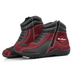 Bota Motociclista ESPID 3500 Couro Legítimo - Bordo 