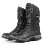 Bota Motociclista Storm 4000| Couro legítimo - Preto 
