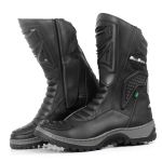 Bota Motociclista Storm 4000| Couro legítimo - Preto 