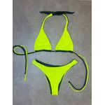 Bikini Bellandi Ivete Dupla Face Militar Neon
